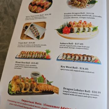 Summer Wood Cafe - Menu - Sushi Bars Near Me - Sunrise, Florida