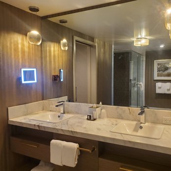 Willows Hotel & Spa At Viejas - Bathroom. Double sinks. - Hotels Near Me - Alpine, California