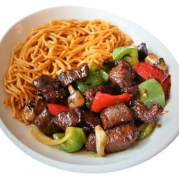 Shaken Fillet Mignon Chow Mein