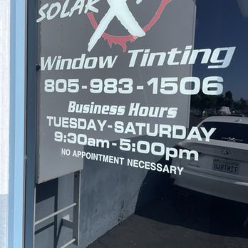 Solar Xpertz - This shows "no appointment necessary "  He said that was old, they don't go by that anymore. Then remove it, if you no longer go by it. - Car Window Tinting Near Me - Oxnard, California