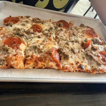 Spiranto's Cucina - Personal pizza with the meats - Italian Near Me - San Antonio, Texas Spiranto's Cucina - Personal pizza with the meats - Italian Near Me - San Antonio, Texas