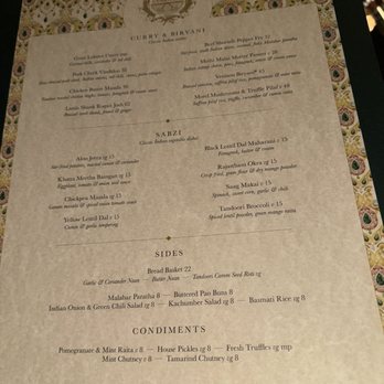 Gymkhana - Menu 12/4 - Indian Near Me - Las Vegas, Nevada Gymkhana - Menu 12/4 - Indian Near Me - Las Vegas, Nevada