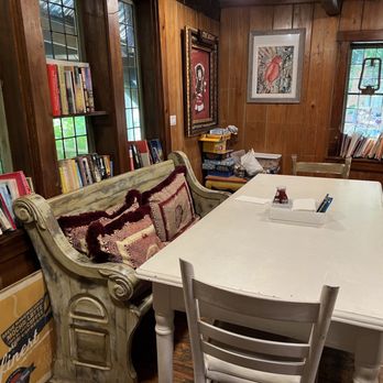 The Daily Bean - Back room surrounded with books! - Coffee & Tea Near Me - Vernon Township, New Jersey