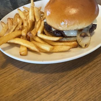 Applebee's Grill + Bar - Bourbon Street Mushroom Swiss Burger - American Near Me - LaGrange, Kentucky Applebee's Grill + Bar - Bourbon Street Mushroom Swiss Burger - American Near Me - LaGrange, Kentucky