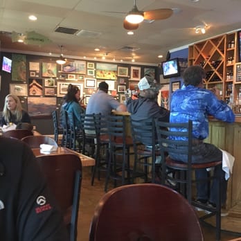 Blue Moon Beach Grill - The bar is hoppin! - Seafood Near Me - Nags Head, North Carolina