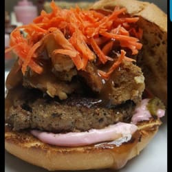 Burger Town - October's Burger of the Month! Thanksgiving Turkey Burger