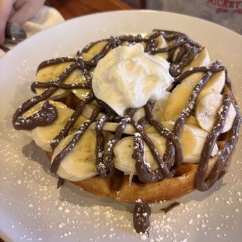 Tanya’s Cafe - Nutella and Banana Waffle - Breakfast & Brunch Near Me - Garland, Texas Tanya’s Cafe - Nutella and Banana Waffle - Breakfast & Brunch Near Me - Garland, Texas