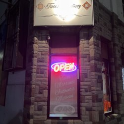 Tacos Martinez - Sign on building corner