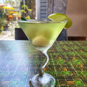 Natalee Thai - Sour Apple Martini with Lychee - Thai Near Me - Los Angeles, California Natalee Thai - Sour Apple Martini with Lychee - Thai Near Me - Los Angeles, California