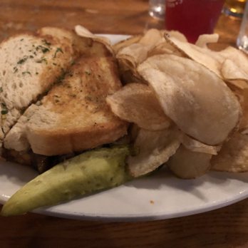 Finnigan's Wake Irish Pub - Reuben sandwich with chips - Irish Near Me - Winston-Salem, North Carolina Finnigan's Wake Irish Pub - Reuben sandwich with chips - Irish Near Me - Winston-Salem, North Carolina