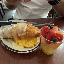 Croissant Breakfast Ham Croissant Breakfast Ham