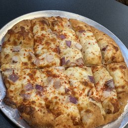 Achar garlic bread Achar garlic bread