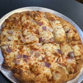 Bombay Curry Pizza - Achar garlic bread - Pizza Near Me - Denville, New Jersey Bombay Curry Pizza - Achar garlic bread - Pizza Near Me - Denville, New Jersey