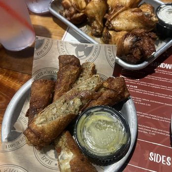 Our Mom's - Boudin eggrolls, WINGS - American Near Me - Baton Rouge, Louisiana