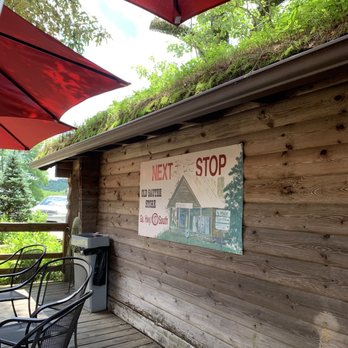 Old Sautee Store - Porch to eat sandwich - Cafes Near Me - Sautee Nacoochee, Georgia