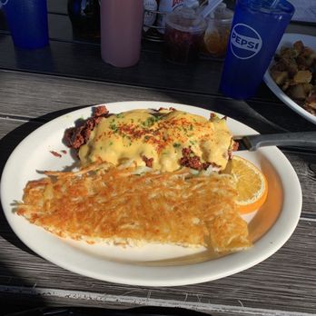 The Beach Street Cafe - Chorizo Benedict - Breakfast & Brunch Near Me - Watsonville, California The Beach Street Cafe - Chorizo Benedict - Breakfast & Brunch Near Me - Watsonville, California