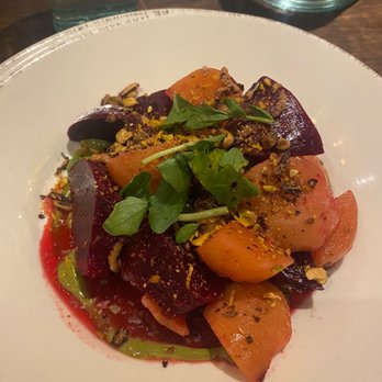Woods Hill Table - Salad of Roasted Organic Beets - New American Near Me - Concord, Massachusetts