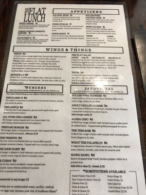Menu photo 4 The Flat Greenville Greenville, SC Menu photo 4 The Flat Greenville Greenville, SC