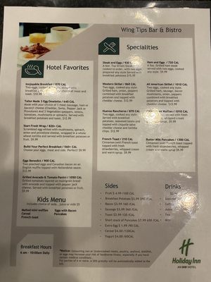 Menu photo 5 Wingtips Bar & Bistro Salt Lake City, UT