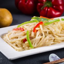 New Canton Restaurant - Stir Fried Potato Shreds