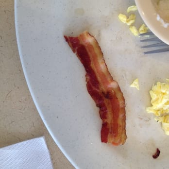 Best Diner - Reggie's piece of regular bacon. He said it was good but it doesn't look good to me. - Diners Near Me - Greensboro, North Carolina Best Diner - Reggie's piece of regular bacon. He said it was good but it doesn't look good to me. - Diners Near Me - Greensboro, North Carolina