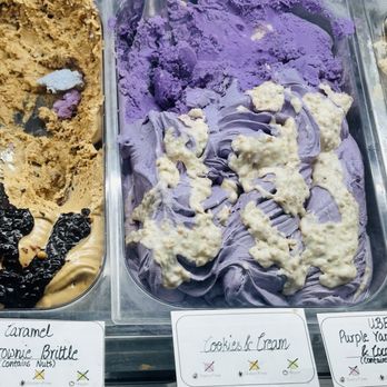 Fantasticks - Ube and coconut crunch - Gelato Near Me - Gaithersburg, Maryland