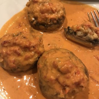 Nonno's Italian Restaurant - Shrimp stuffed with seafood in a champagne cream sauce. Delicious! - Italian Near Me - Sandyston, New Jersey Nonno's Italian Restaurant - Shrimp stuffed with seafood in a champagne cream sauce. Delicious! - Italian Near Me - Sandyston, New Jersey