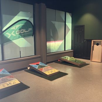 X-Golf Denville - Corn hole boards - Golf Near Me - Denville, New Jersey X-Golf Denville - Corn hole boards - Golf Near Me - Denville, New Jersey