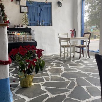 Yasou Mykonos - Interior - beautifully decorated - Greek Near Me - Demarest, New Jersey
