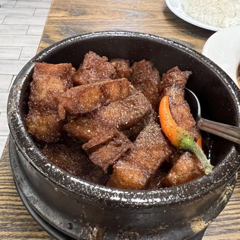 Green Lotus Restaurant - F2. Caramelized Roasted Pork in Clay Pot - Vietnamese Near Me - San Jose, California