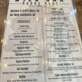Wild Oak Grill - Happy hour menu - Salad Near Me - Morgan Hill, California Wild Oak Grill - Happy hour menu - Salad Near Me - Morgan Hill, California