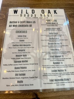 Menu photo 4 Wild Oak Grill Morgan Hill, CA Menu photo 4 Wild Oak Grill Morgan Hill, CA