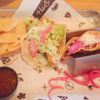 Diego Pops - The crispy cod and the beef machaca tacos - Cocktail Bars Near Me - Scottsdale, Arizona