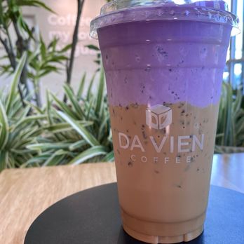 Da Vien Coffee - Ube Cream Coffee ($7 - Large - 20oz) - Coffee & Tea Near Me - Alhambra, California