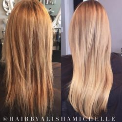 Twisted Elegance - Hair extensions for fullness and color correction by Alisha Michelle