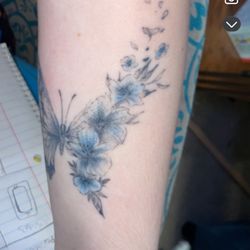 Breathing Canvas Tattoos - Before tattoo done by Chris at breathing canvas.