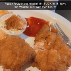 This was my raw catfish