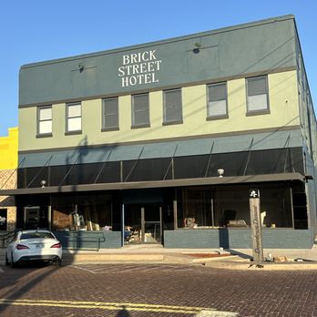 Brick Street Hotel - Enjoy the historic charm of a 1909 building, repurposed in 2024 as Brick Street Hotel, with exposed brick and original wood doors & flooring - Hotels Near Me - Durant, Oklahoma Brick Street Hotel - Enjoy the historic charm of a 1909 building, repurposed in 2024 as Brick Street Hotel, with exposed brick and original wood doors & flooring - Hotels Near Me - Durant, Oklahoma