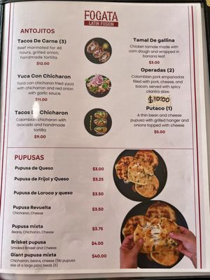 Menu photo 2 Fogata Latin Fusion Houston, TX Menu photo 2 Fogata Latin Fusion Houston, TX