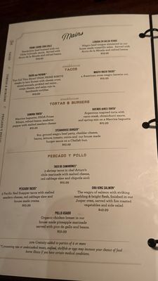 Menu photo 1 Asadero Ballard Seattle, WA