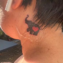Fantastic Damage - Elephant heart tattoo