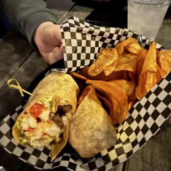 The Broken Oar - Steak and Shrimp Wrap - American Near Me - Glen Burnie, Maryland The Broken Oar - Steak and Shrimp Wrap - American Near Me - Glen Burnie, Maryland