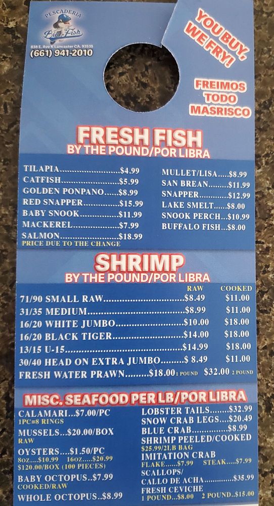 PESCADERIA BIG FISH Updated October 2024 18 Photos & 16 Reviews