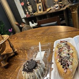 Oreo Pound Cake and Chopped Italian Sub Oreo Pound Cake and Chopped Italian Sub