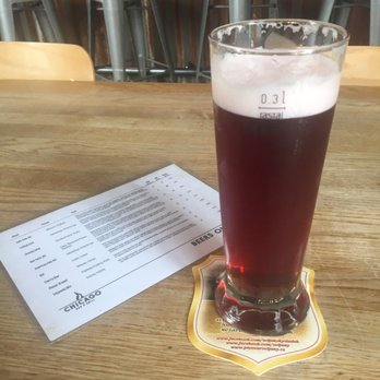 Chicago Bar & Grill - Rohozec Cherry Beer, yum! I'm glad I found something similar to my beloved Rubaeus! - American Near Me - Liberec, LI