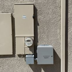 Parks Electric - Switch panel for generator.
