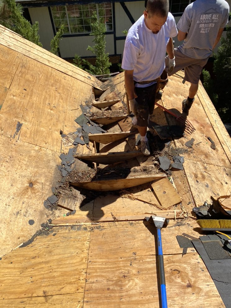 Slide of Above All Roofing