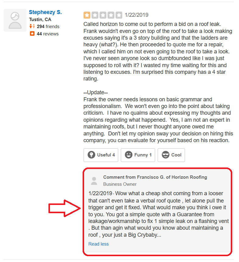 Slide of Horizon Roofing