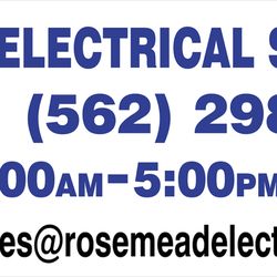 Rosemead Electrical Supply - Local free delivery