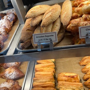 Breads Bakery - Upper East Side - Jerusalem baguette which is supposed to be like a bagel . - Bakeries Near Me - New York, New York